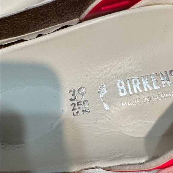 NWT Birkenstock Yao Balance Neon Pink Sandals - Picture 9 of 11